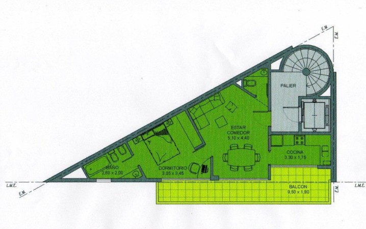 DEPARTAMENTO EN VENTA- Tucuman 938 