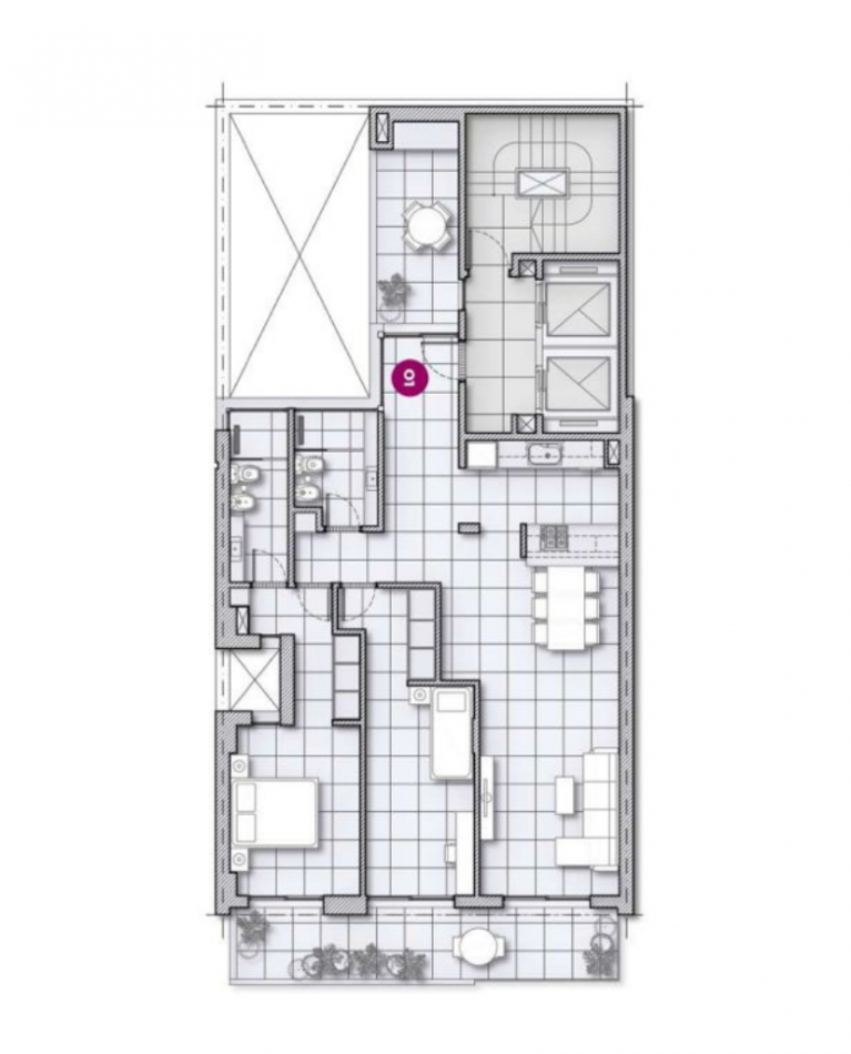 Venta | Departamento 2 dormitorios con balcon | Rodriguez 1600