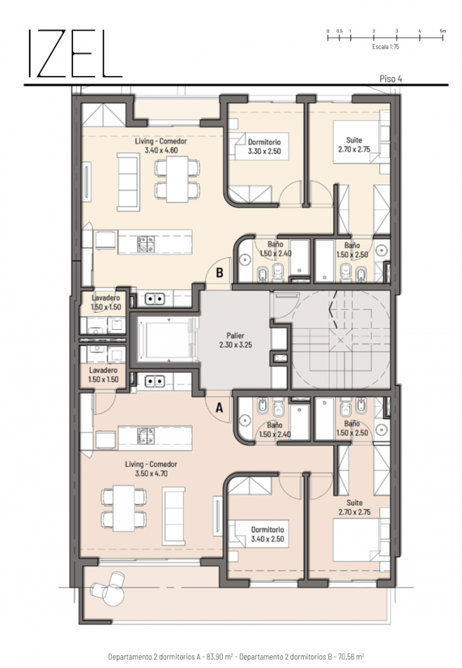 VENTA | 2 DORMITORIOS | RICCHERI 763